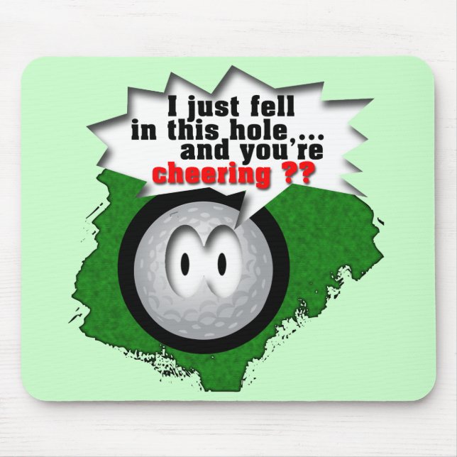 Poor Widdle Ball Mouse Pad (Front)