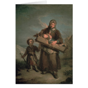 Poor Woman with Children