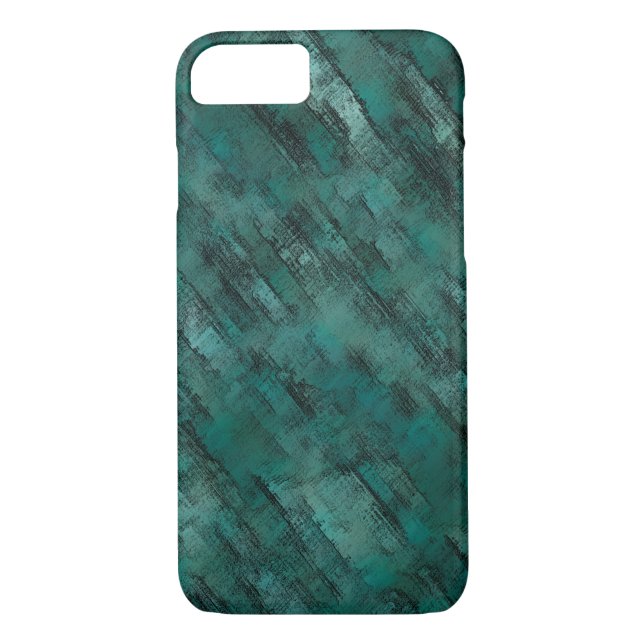 Poorly done cyan masonry Case-Mate iPhone case (Back)