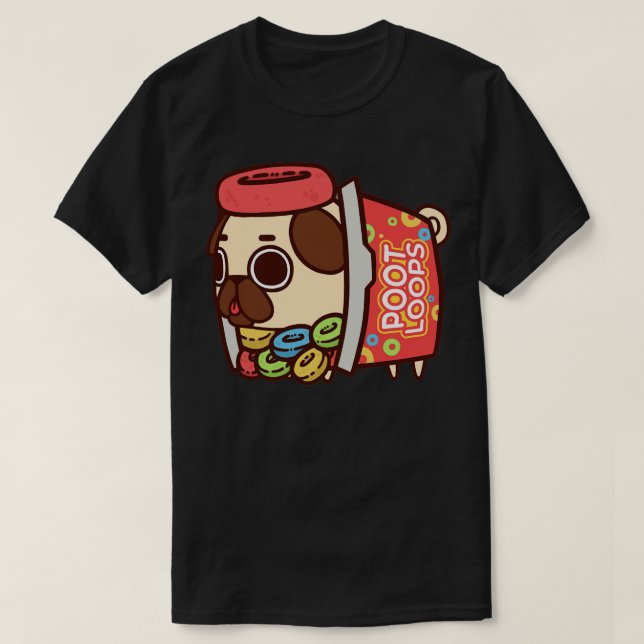 Poot Loops Puglie T-Shirt (Design Front)