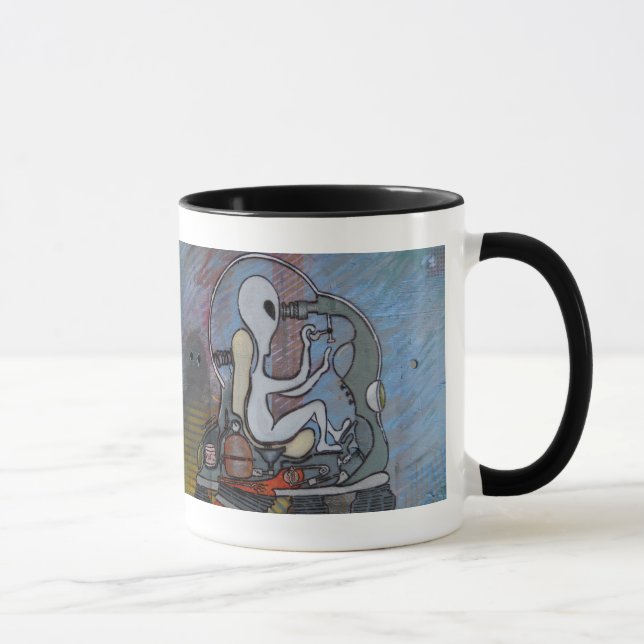 Pooter Scooter Quote Mug (Right)