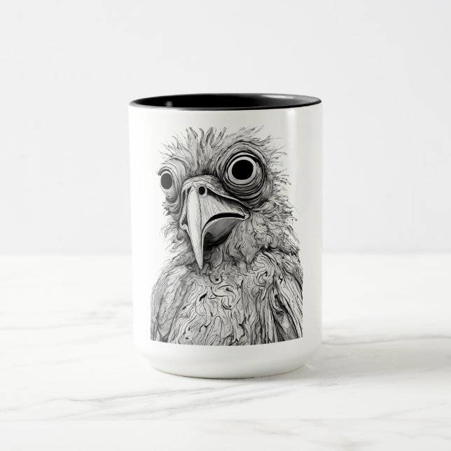 Pootoo Bird Combo Mug (Center)