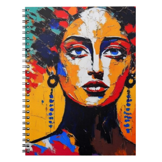 Pop Are Portrait Notebook (Front)