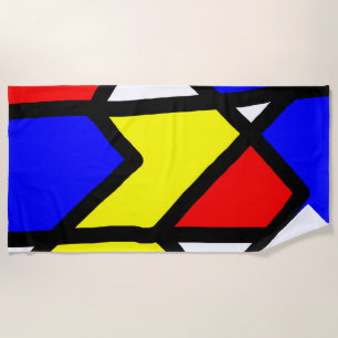Pop-art96 Beach Towel