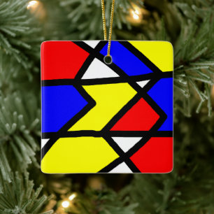 Pop-art96 Ceramic Ornament
