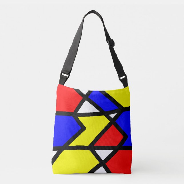 Pop-art96 Crossbody Bag (Front)