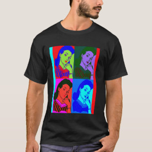 POP ART 4 PANAL SQUARES CANVAS STYLE CUTE BRIGHT C T-Shirt