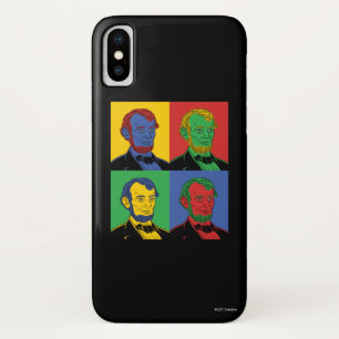 Pop Art Abraham Lincoln iPhone X Case
