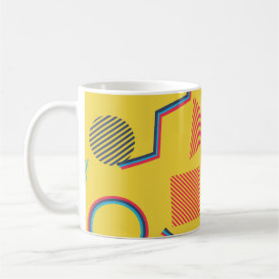 Pop Art: Abstract Colourful Seamless. Coffee Mug