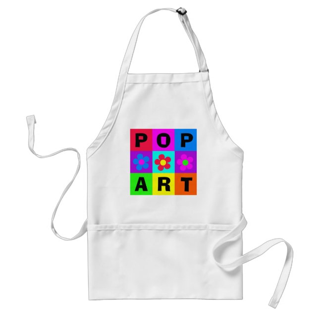 “Pop Art” - Adult Apron (Front)