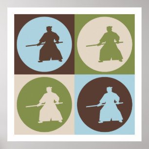 Pop Art Aikido Poster