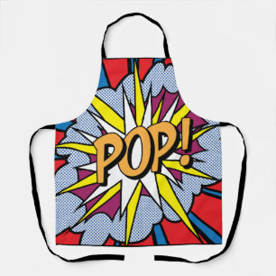 Pop Art All-Over Print Apron