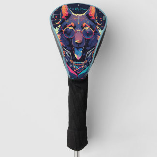 Pop Art Anime German Shepherd Dog 003 - Victoria S Golf Head Cover