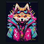 Pop Art Anime Shiba Inu Dog 003 - Victoria Sasuke Poster<br><div class="desc">[ Ultra-High Quality Art Paintings ] 

● Acrylic on paper
● 9, 600～12, 000pixel
● 500dpi

【Victoria Sasuke】
Illustrator who loves Japanese anime and Kawaii Dogs.
She draws cheerful and expressive dogs in a colourful and POP style.
These paintings will cheer up your everyday life.</div>