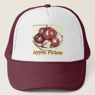 Pop Art Apples Trucker Hat