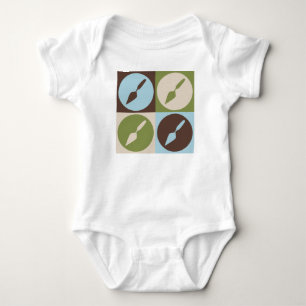 Pop Art Archaeology Baby Bodysuit