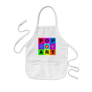 “Pop Art” Art Apron for Children