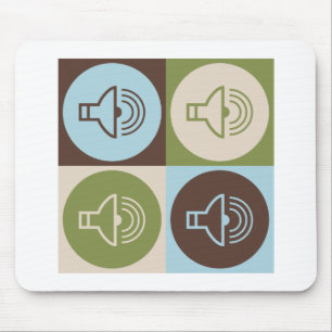 Pop Art Audiology Mouse Pad