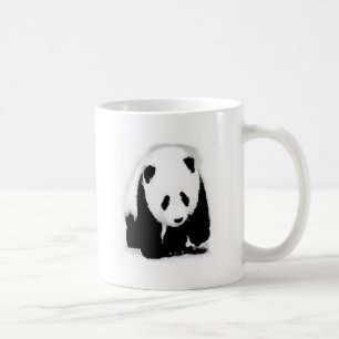 Pop Art Baby Panda Coffee Mug