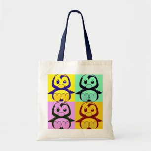 Pop Art Baby Tux Tote Bag