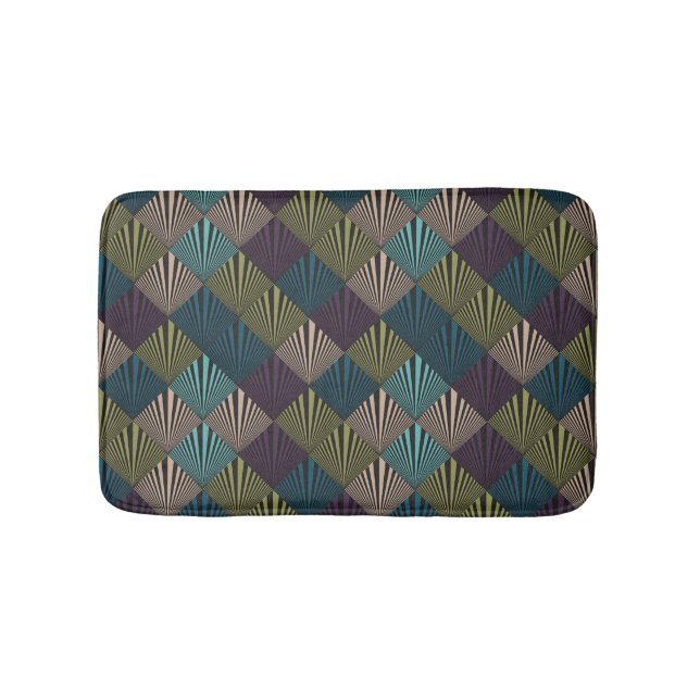 Pop art background bath mat (Front)