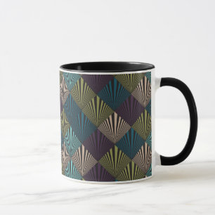 Pop art background mug