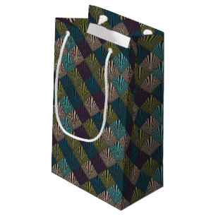 Pop art background small gift bag