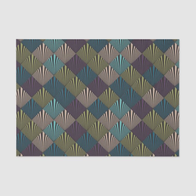 Pop art background tissue paper (Front)