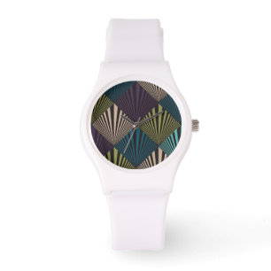 Pop art background watch