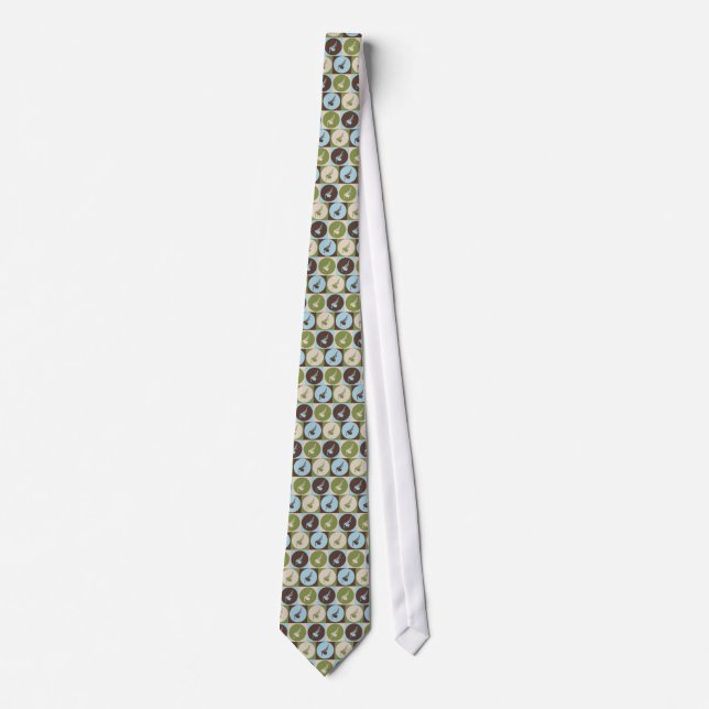 Pop Art Bagpipes Tie (Front)