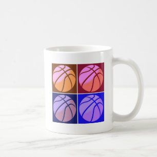 Pop Art Basketball Coffee Mug