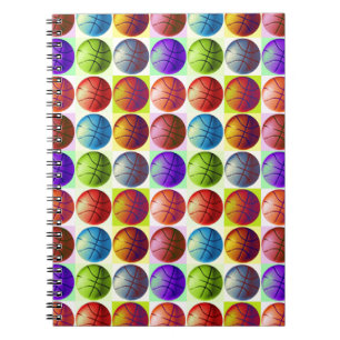 Pop Art Basketball Notebook