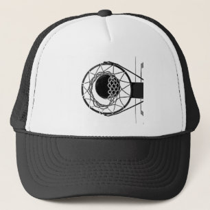 Pop Art Basketball Trucker Hat