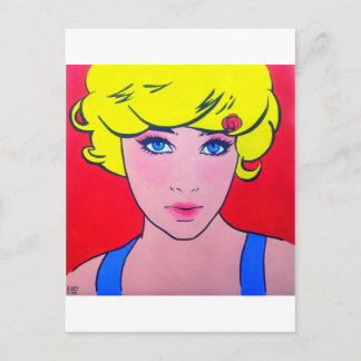 Pop art Bérénice Postcard