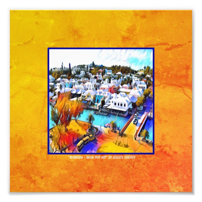 Pop Art Bermuda  Photo Print (Front)