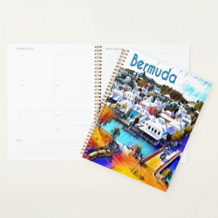 Pop Art Bermuda Planner