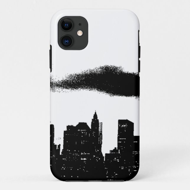 Pop Art Black White NYC New York City Case-Mate iPhone Case (Back)