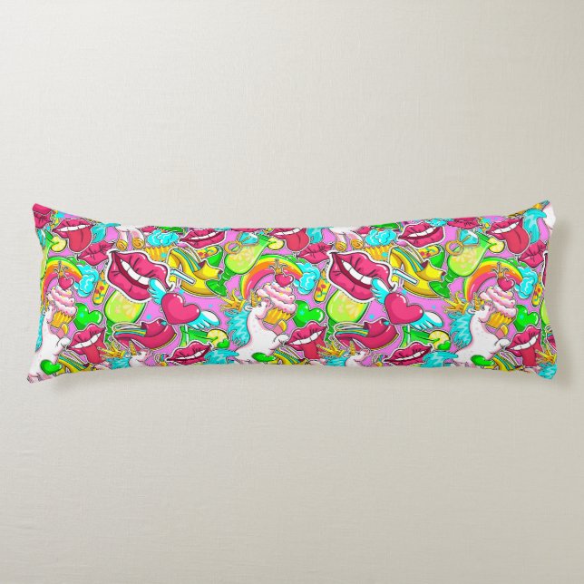 Pop Art Body Cushion (Front)