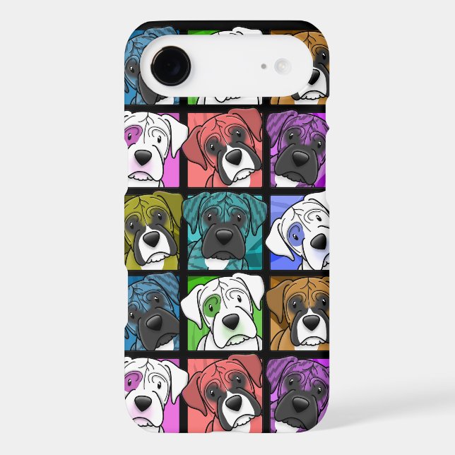 Pop Art Boxer iPhone 6 case (Back)