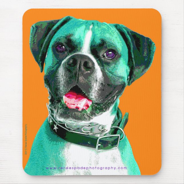 Pop ART Boxer Mouse Pad (Front)