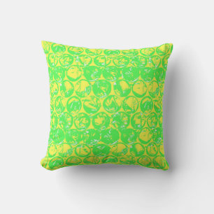 Pop art bubble wrap cushion