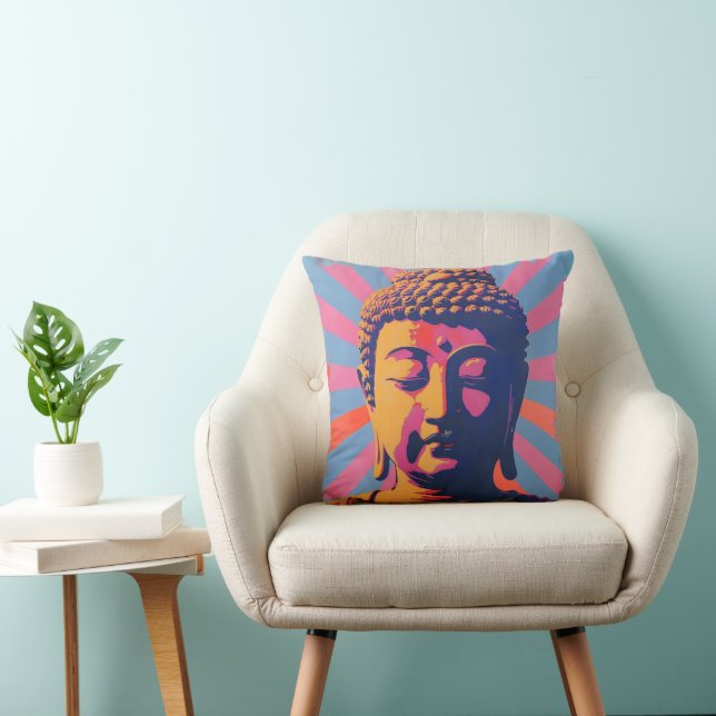 Pop Art Buddha Cushion (Chair)