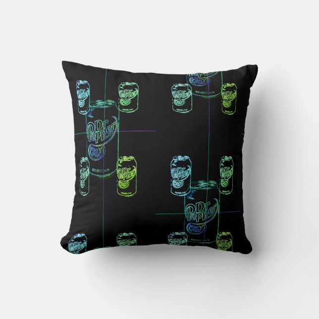 Pop art cans cushion (Front)