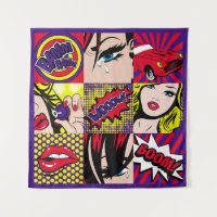 Pop art Card Illustrationart,pop,beautiful,comic,d