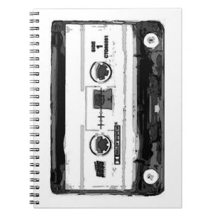 Pop Art Cassette Notebook