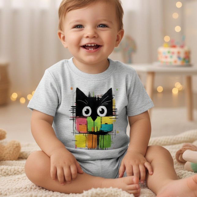 Pop art cat baby T-Shirt (Creator Uploaded)