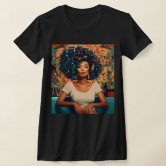 Pop Art Celebrates Black Hair Care T-Shirt