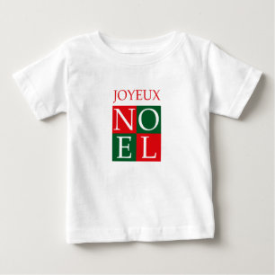 Pop Art Christmas NOEL Baby T-Shirt