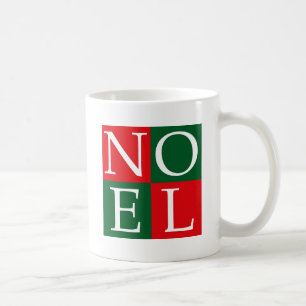 Pop Art Christmas NOEL Coffee Mug