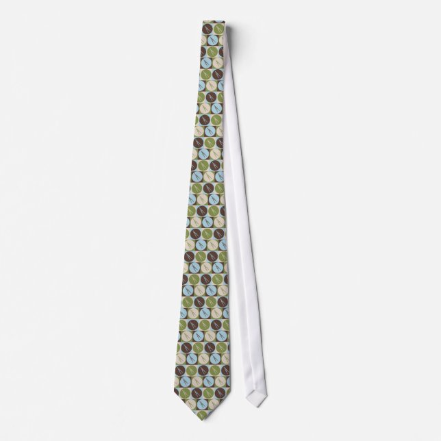 Pop Art Civil Engineering Tie (Front)